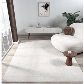 Hoogpolig Vloerkleed Milli Gebroken wit