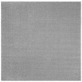 Vierkant Milli Zilver Hoogpolig Vloerkleed