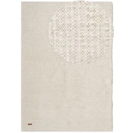 Wollen Vloerkleed Molly Gebroken wit