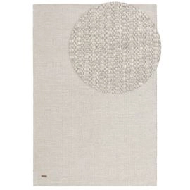 Wollen Vloerkleed Molly Crème/Grijs