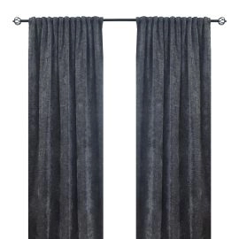 Ruimteverduisterende Fluweel Gordijn 2-pack Nancy Grijs