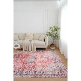 Wasbaar Wilton Vloerkleed Noel Flame Rood