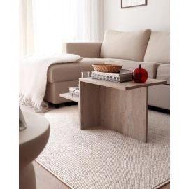 Wollen-look Vloerkleed Nordic Beige