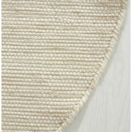 Rond Norrsken Beige Wollen Vloerkleed