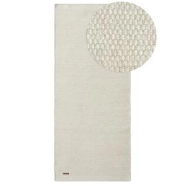 Loper Norrsken Gebroken wit Wollen Vloerkleed