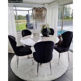 Rond Rabbit Eco Wit Pelskleed