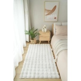 Loper Rabbit Bubble Gebroken wit Wasbaar Pelskleed