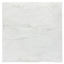 Vierkant Rabbit Eco Wit Pelskleed