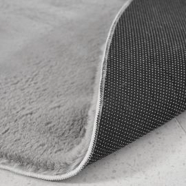 Rond Rabbit Eco Zilver Pelskleed