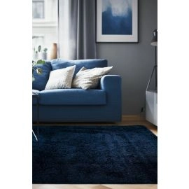 Hoogpolig Vloerkleed Nubby Blauw