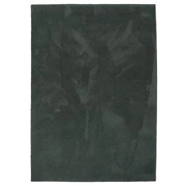 Hoogpolig Vloerkleed Solvyn Donkergroen