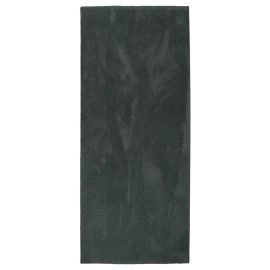 Loper Solvyn Donkergroen Hoogpolig Vloerkleed