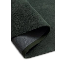 Loper Solvyn Donkergroen Hoogpolig Vloerkleed