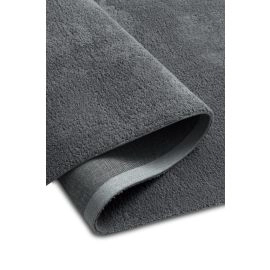 Loper Solvyn Donkergrijs Hoogpolig Vloerkleed