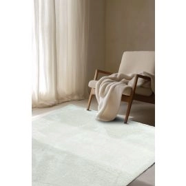 Hoogpolig Vloerkleed Solvyn Wit