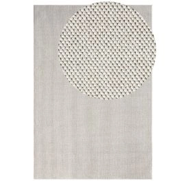 Wollen-look Vloerkleed Tokyo Gebroken wit