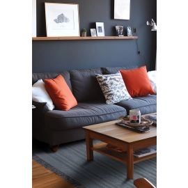 Katoenen Vloerkleed Kireli Blauw