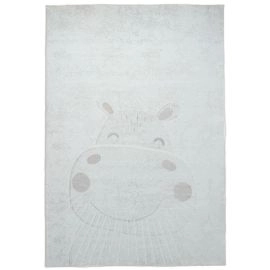 Kindervloerkleed Zappy Hippo Crème